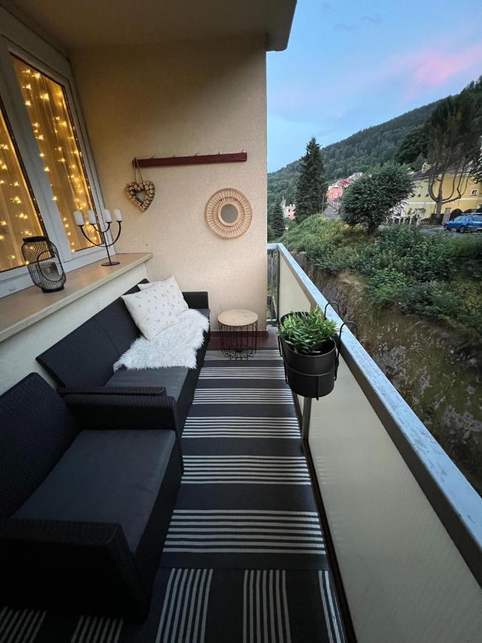 Apartman Visek Jachymov Bagian luar foto